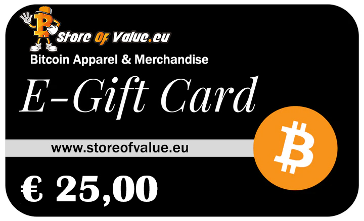 Store of Value E-Gift Card