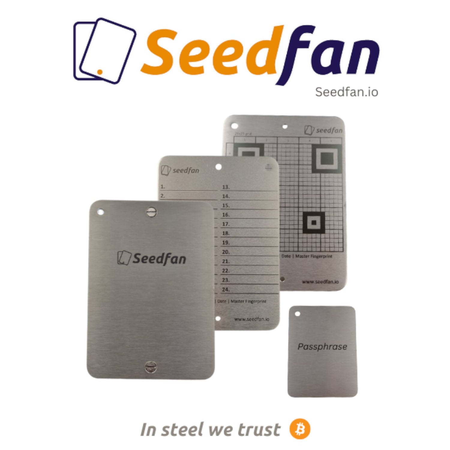 Seedfan - Seedphrase back up