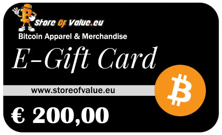 Store of Value E-Gift Card Store of Value