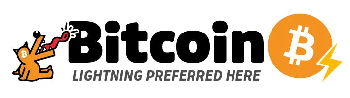 Bitcoin Lightning Preferred Here - Dog Edition - Free Digital Download Store of Value