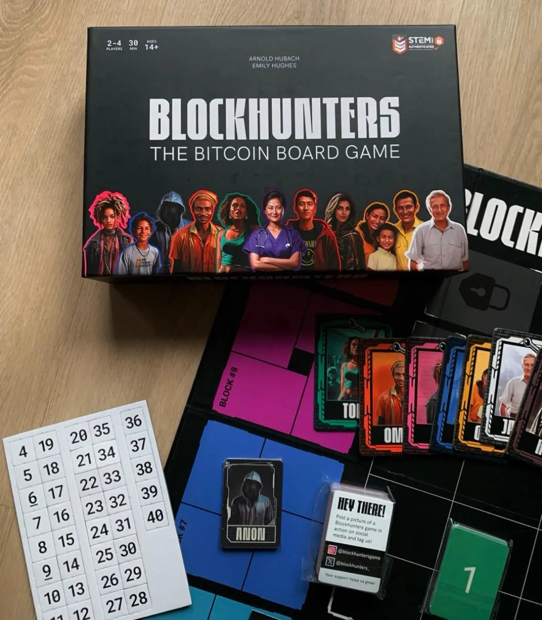 Blockhunters - The Bitcoin Board Game (PRESALE) Store of Value