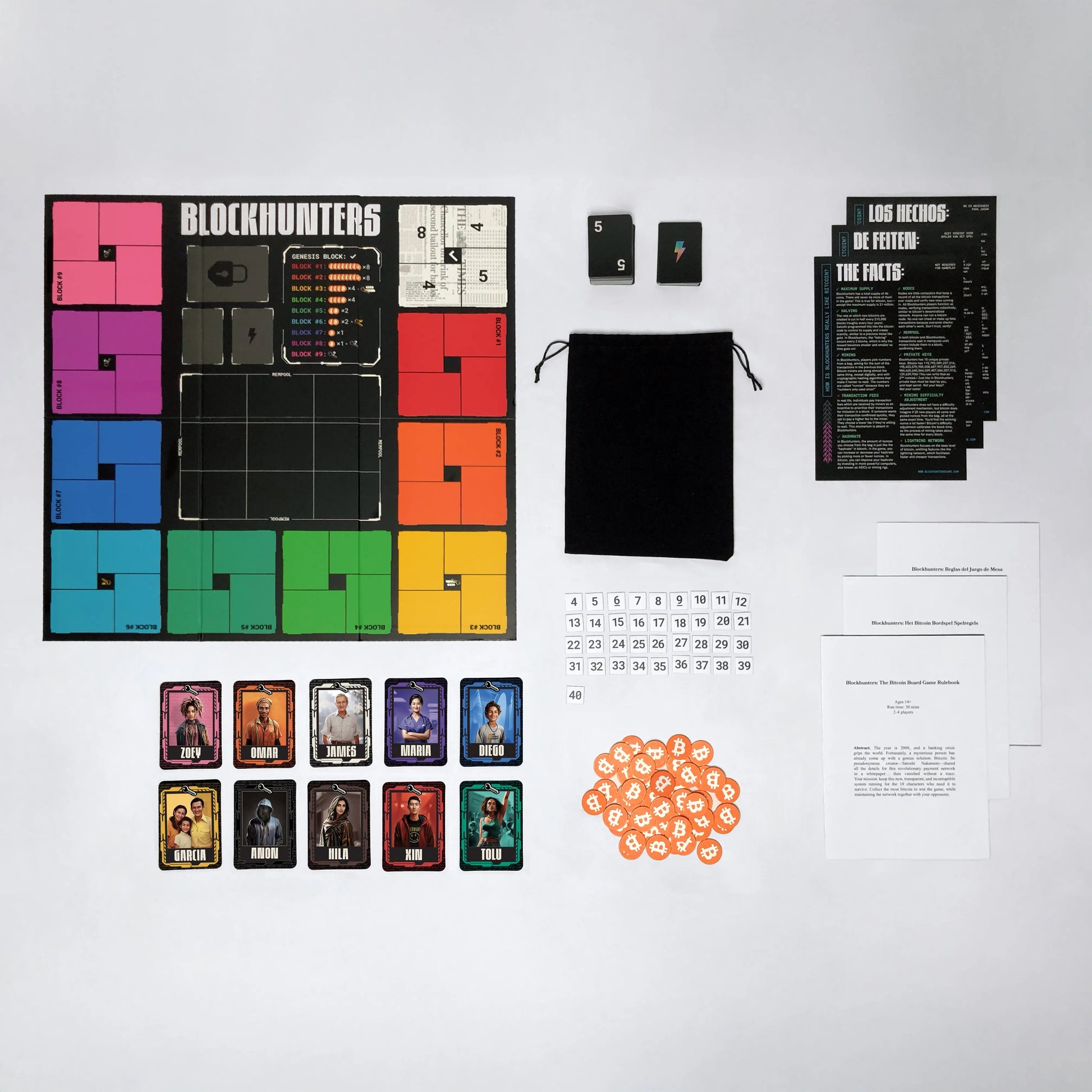 Blockhunters - The Bitcoin Board Game Store of Value