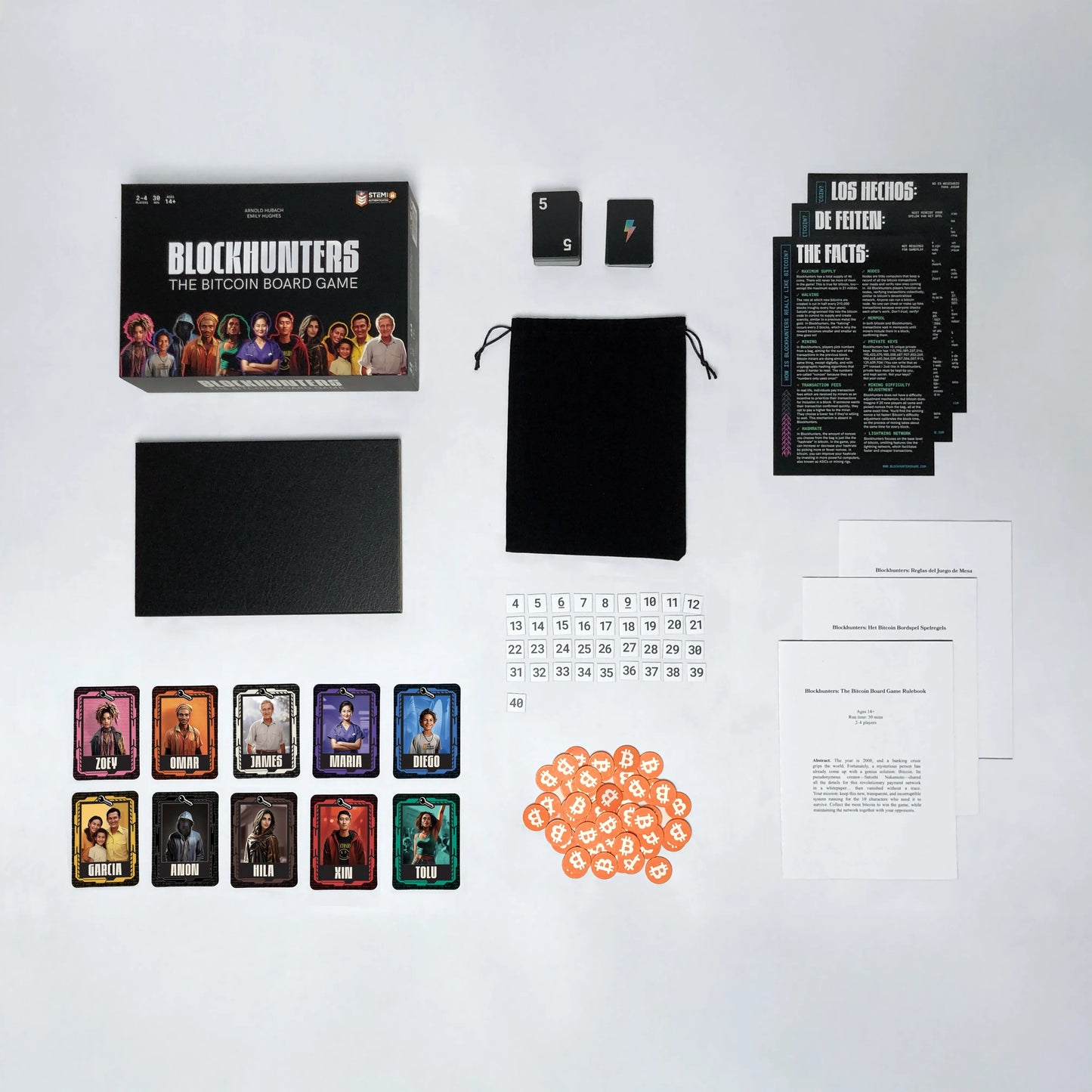 Blockhunters - The Bitcoin Board Game Store of Value