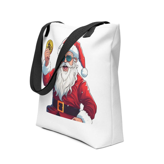 Happy Santa - Bitcoin Tote Bag Store of Value