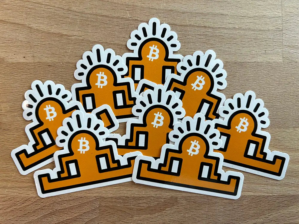 BitPopArt - BitPOP Sticker - Bitcoin Sticker