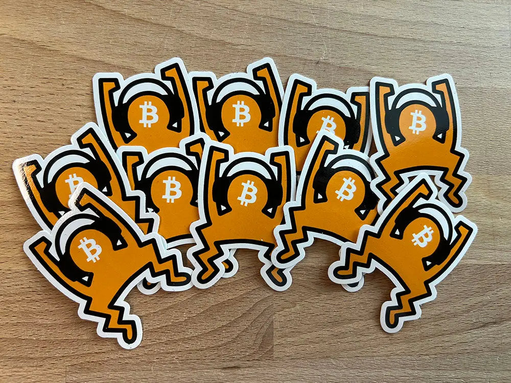 BitPopArt - Shitcoins Sticker - Bitcoin Sticker (Copy) Store of Value