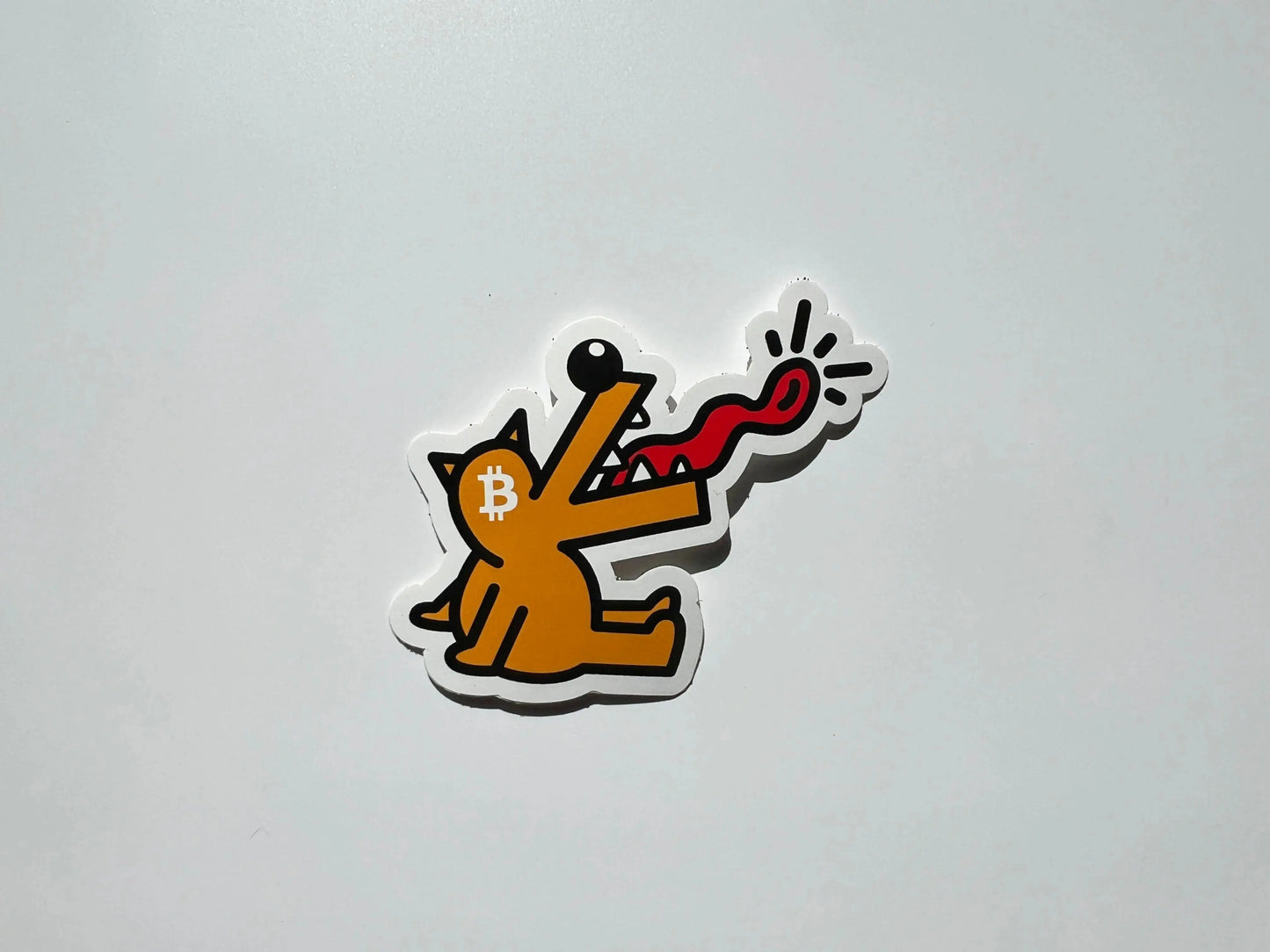 BitPopArt - BitPop Balloon Sticker - Bitcoin Sticker