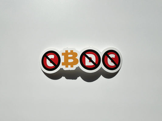 BitPopArt - Vote For Better Money - Bitcoin Sticker (Copy) Store of Value