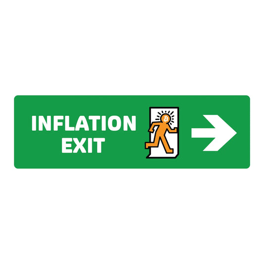 Inflation Exit - By BitPopArt - Free Digital Download Store of Value