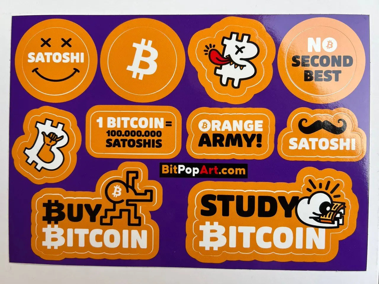 BitPopArt - Whale Sticker Pack - Bitcoin & NOSTR Stickers