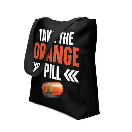 Take the Orange Pill Bitcoin Tote Bag