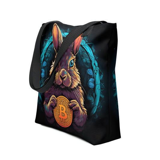 Falling Down The Bitcoin Rabbit Hole - Hodl! Tote Bag