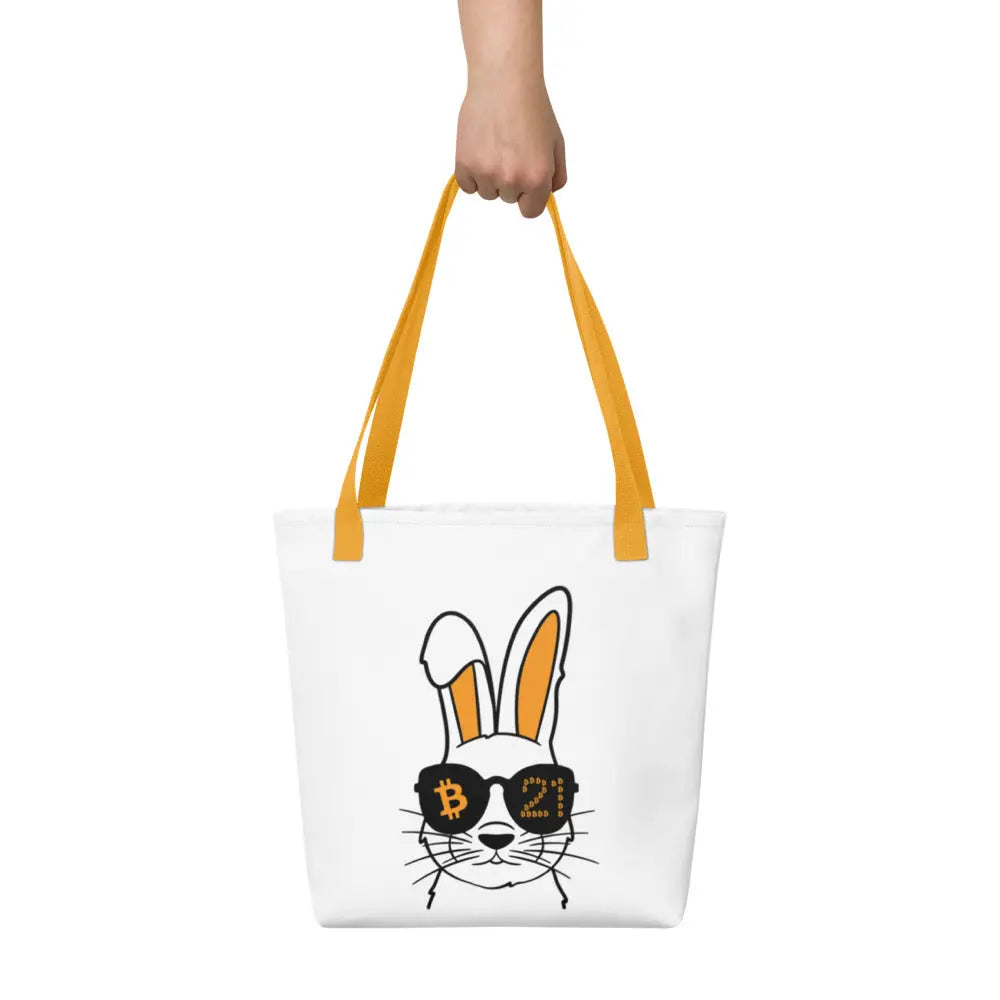 Rabbit 21 - Bitcoin Tote Bag