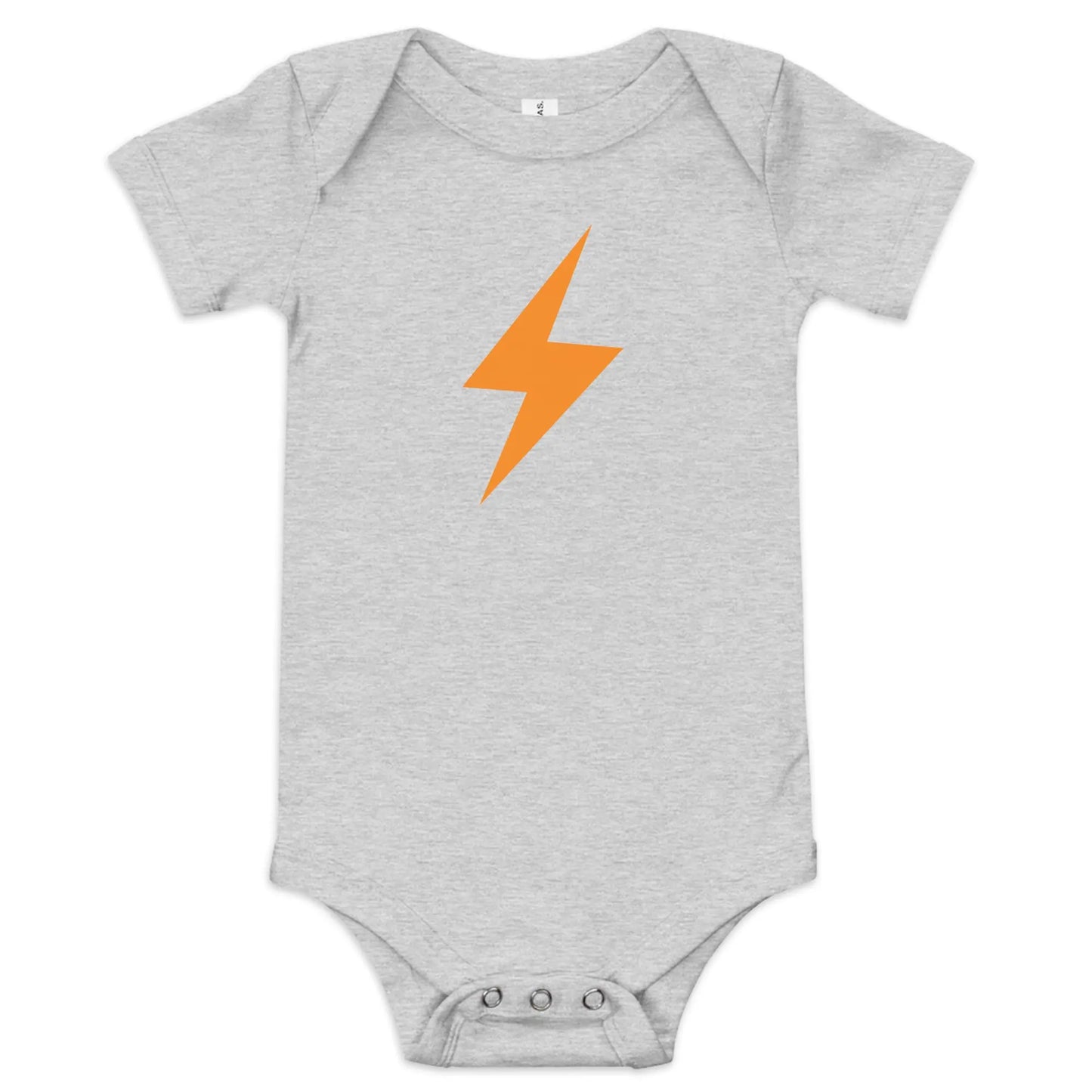 Lightning Symbol - Baby Bitcoin Body Suit Store of Value