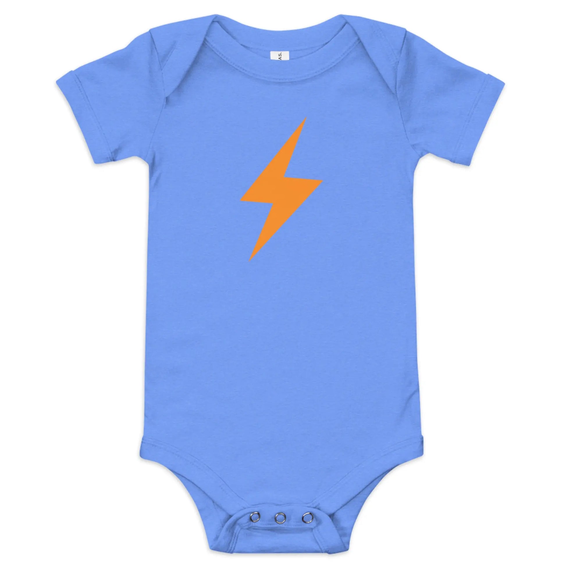 Lightning Symbol - Baby Bitcoin Body Suit Store of Value