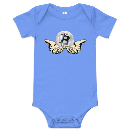 Crystal Ball - Baby Bitcoin Body Suit Store of Value