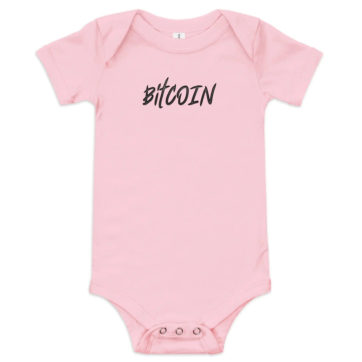 Fearless Bitcoin - Baby Bitcoin Body Suit Pink Color