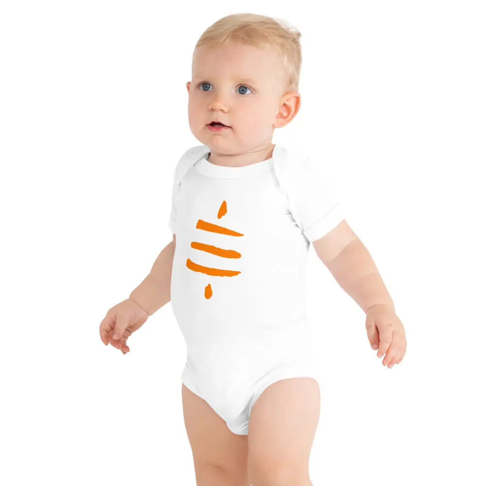 SATS Symbol - Baby Bitcoin Body Suit Store of Value