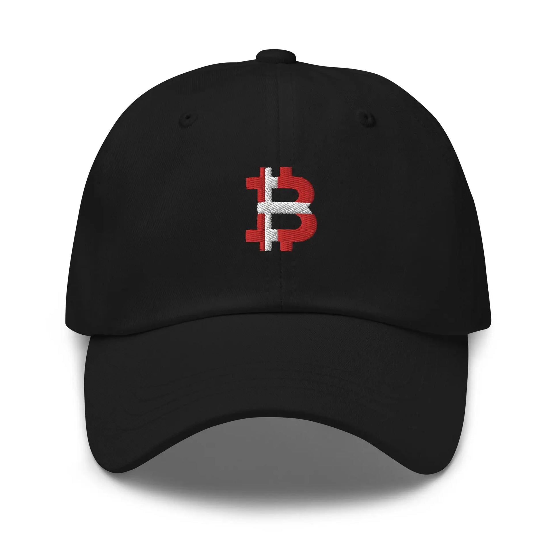 Danish Bitcoin Flag - Enogtyve.org - Classic Bitcoin Hat - Embroidery Store of Value