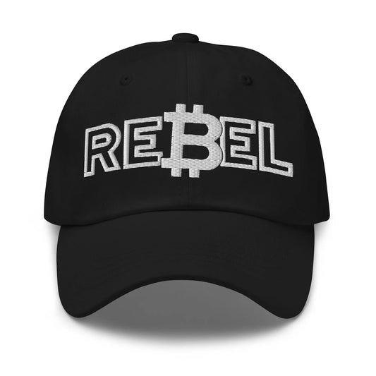 Rebel - Classic Hat - White Embroidery Store of Value