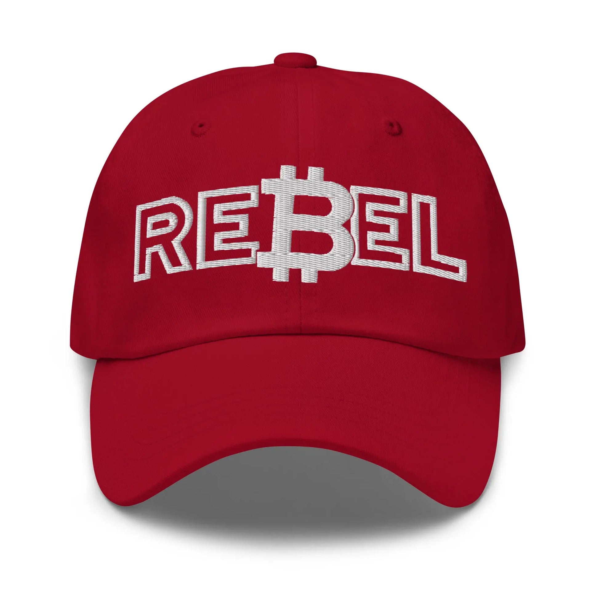 Rebel - Classic Hat - White Embroidery Store of Value