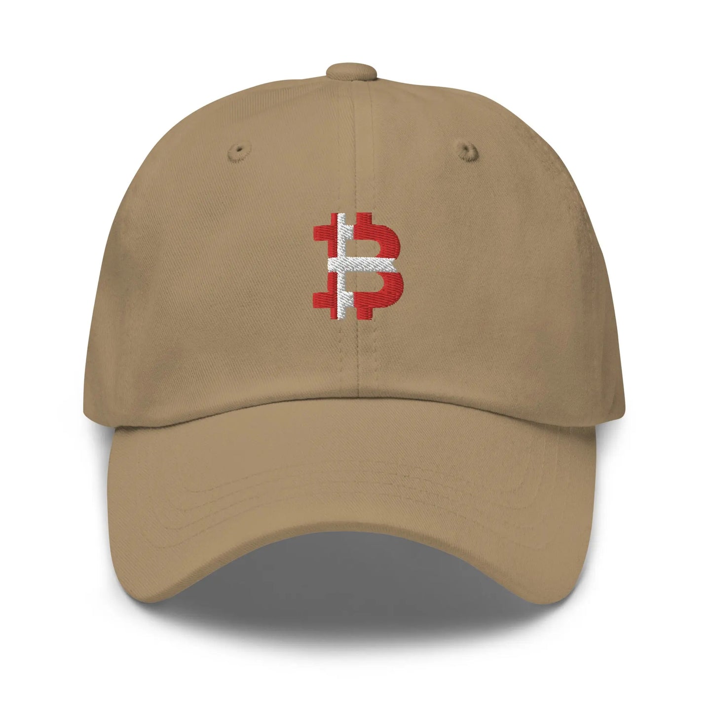 Danish Bitcoin Flag - Enogtyve.org - Classic Bitcoin Hat - Embroidery Store of Value