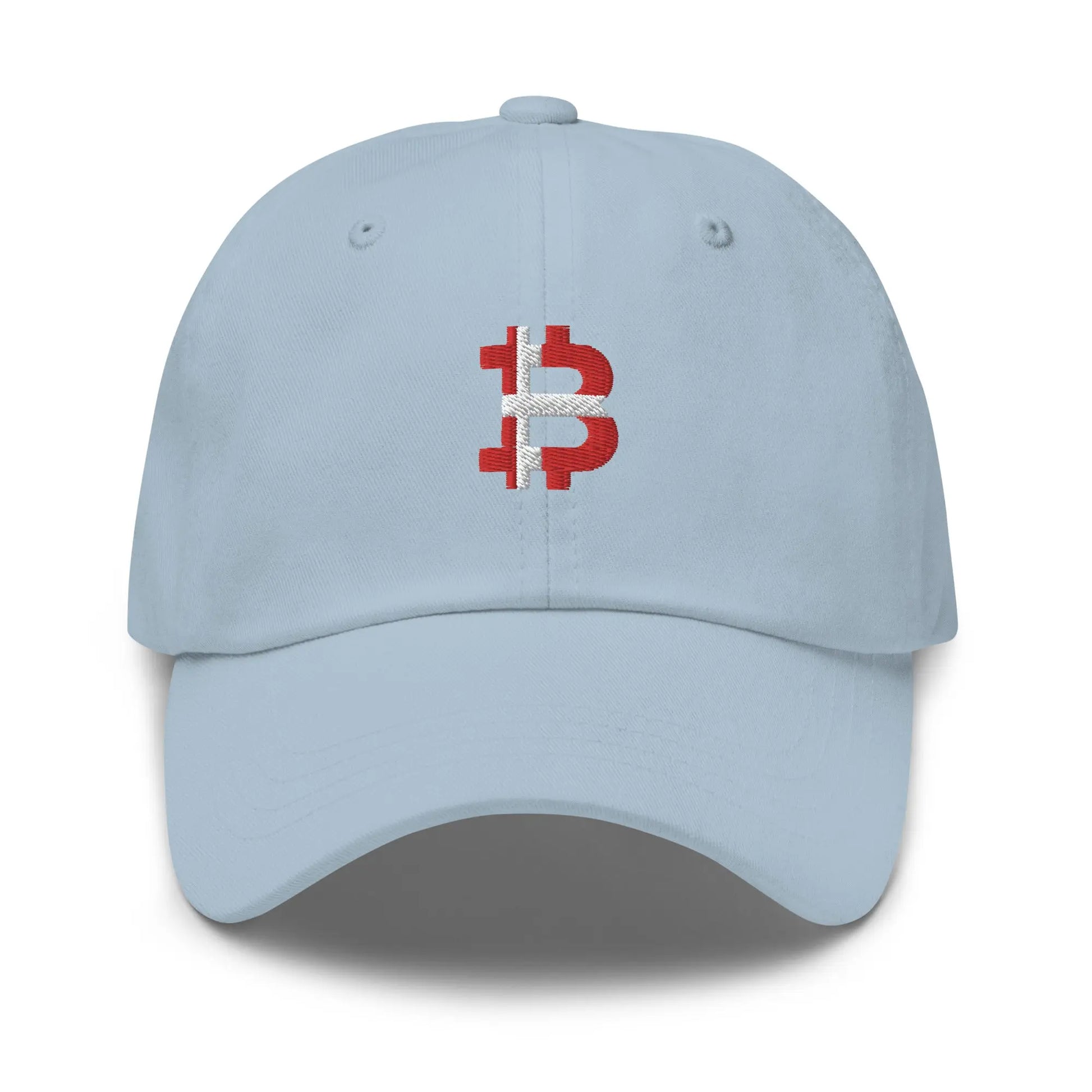 Danish Bitcoin Flag - Enogtyve.org - Classic Bitcoin Hat - Embroidery Store of Value