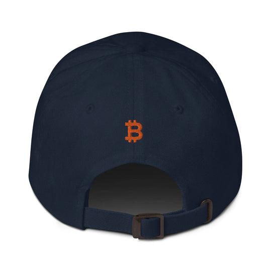 Classic Bitcoin Hat - Orange Back Embroidery Store of Value