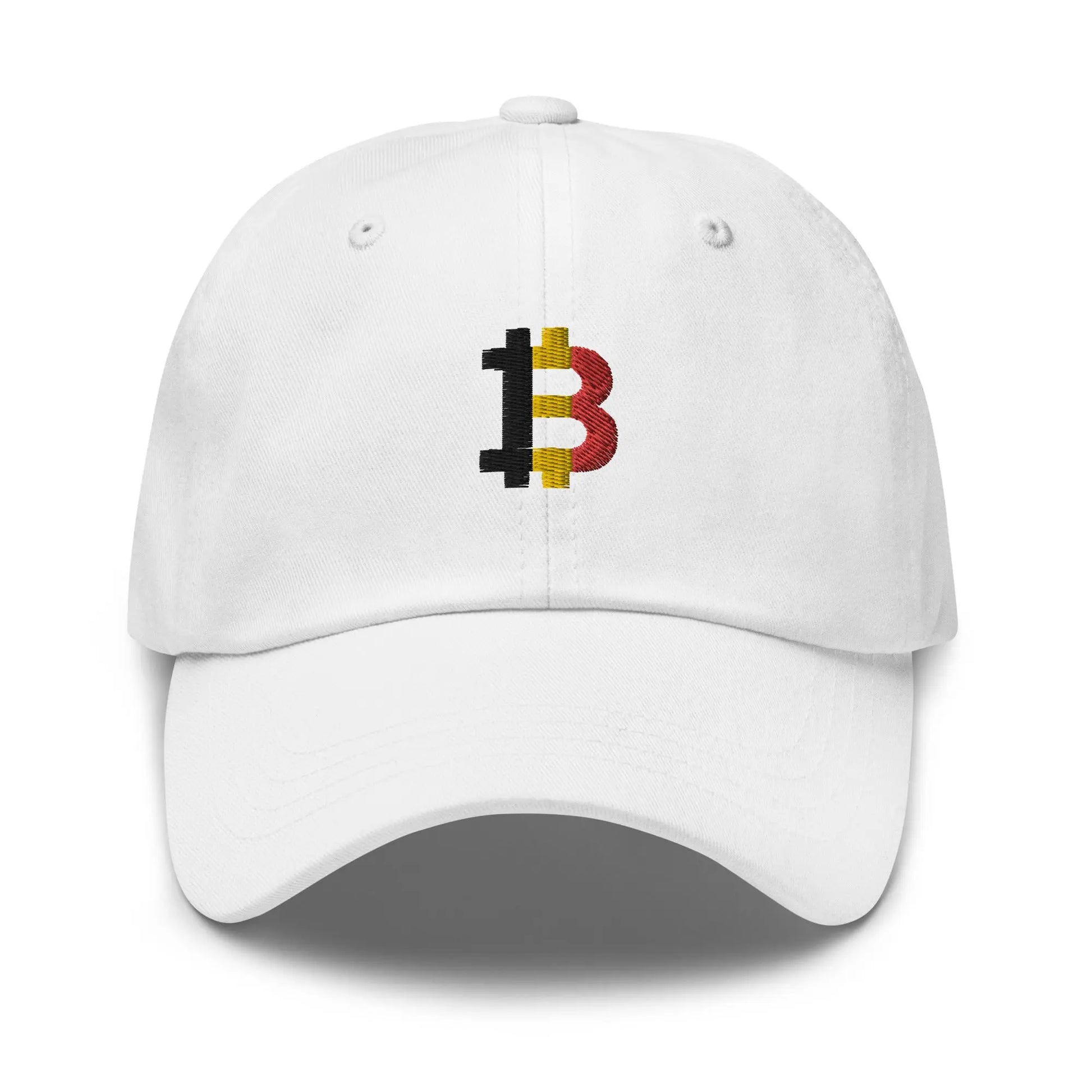 Belgium Bitcoin Flag - Classic Bitcoin Hat - Embroidery Store of Value