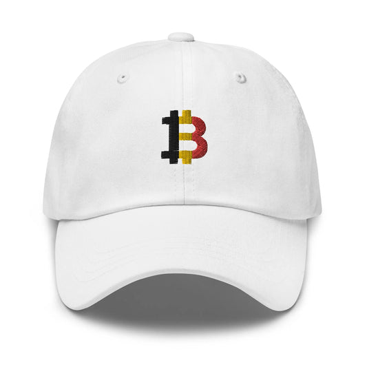 Belgium Bitcoin Flag - Classic Bitcoin Hat - Embroidery Store of Value