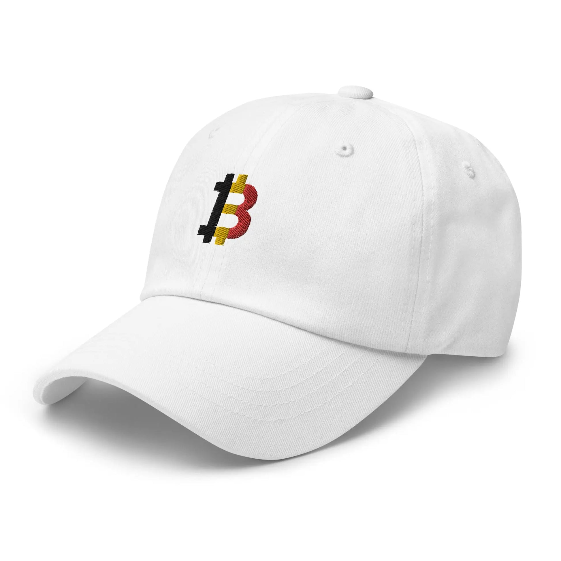 Belgium Bitcoin Flag - Classic Bitcoin Hat - Embroidery Store of Value