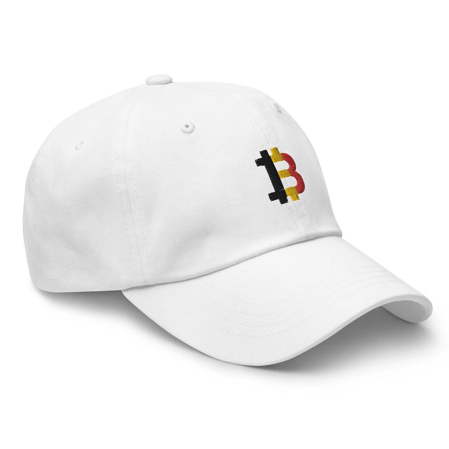 Belgium Bitcoin Flag - Classic Bitcoin Hat - Embroidery Store of Value