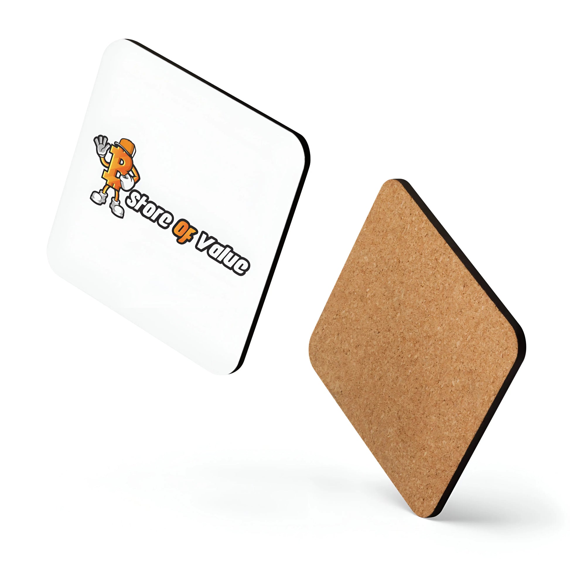 Store of Value Bitcoin Cork-back coaster