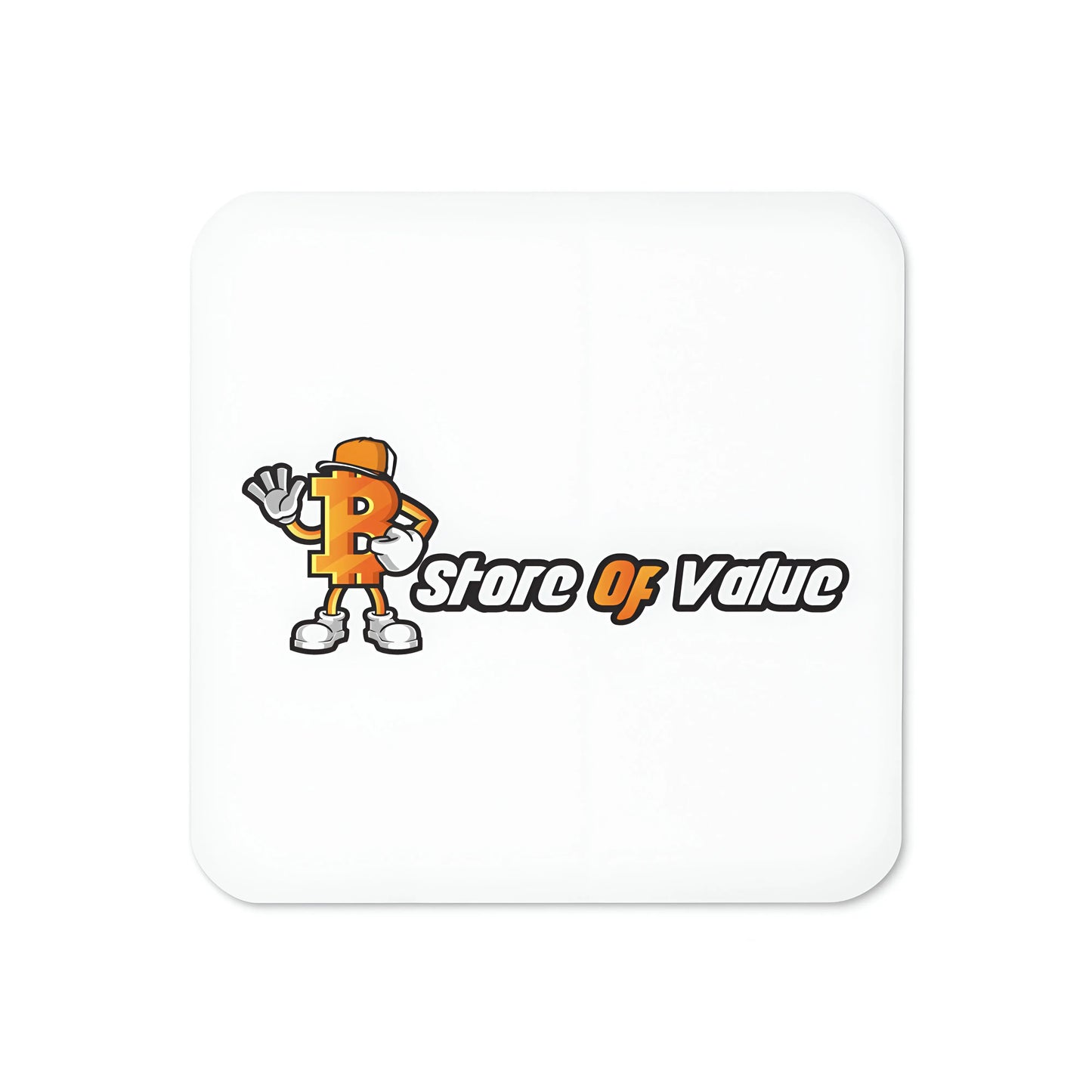 Store of Value Bitcoin Cork-back coaster