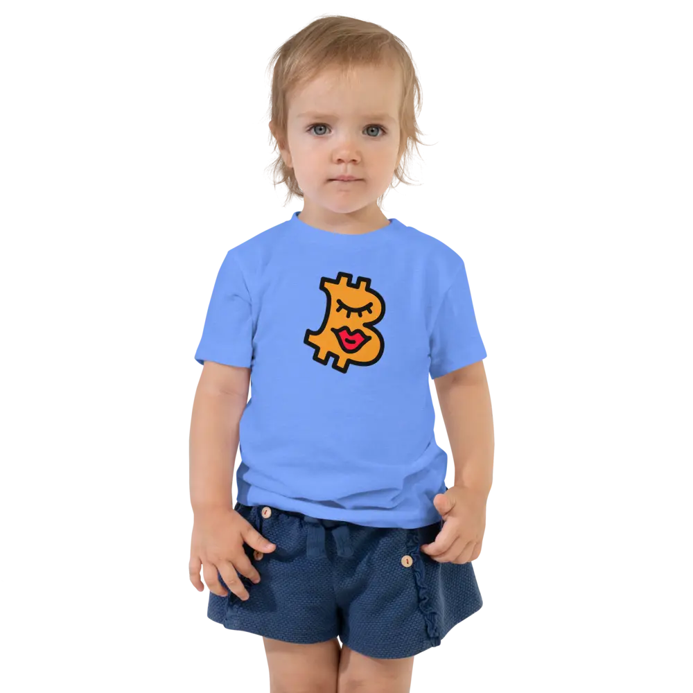 B - Beautiful - Toddler T-shirt - By BitPopArt Store of Value