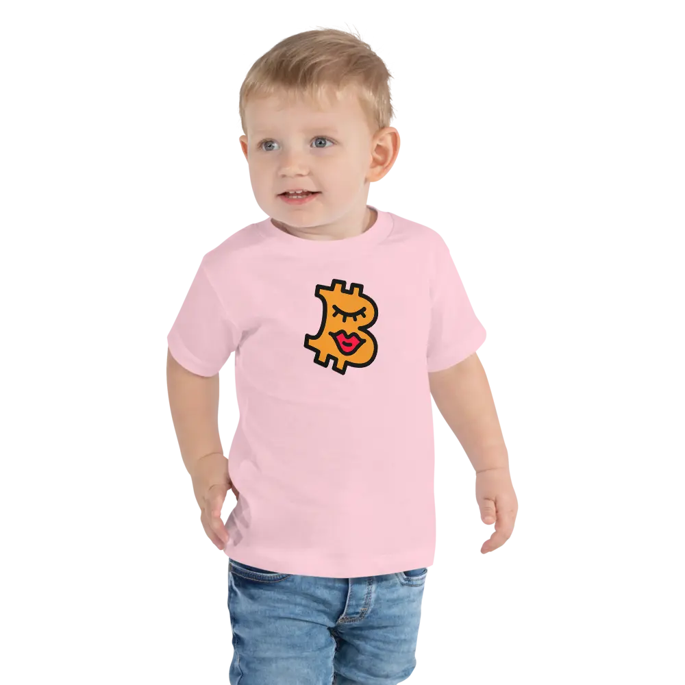 B - Beautiful - Toddler T-shirt - By BitPopArt Store of Value