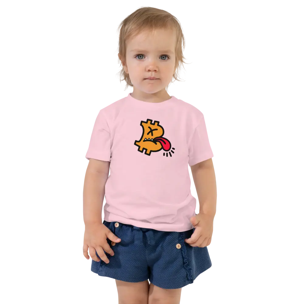 B - Cranky - Toddler T-shirt - By BitPopArt Store of Value