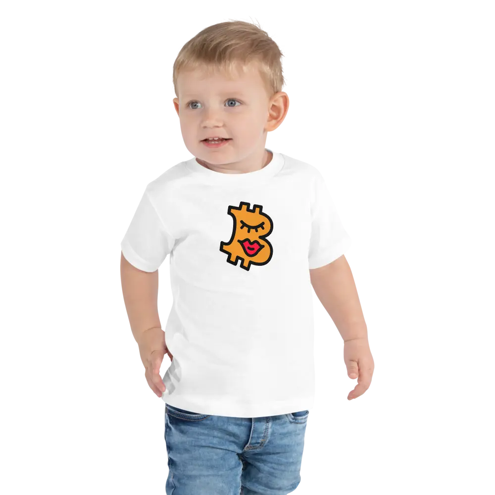 B - Beautiful - Toddler T-shirt - By BitPopArt Store of Value