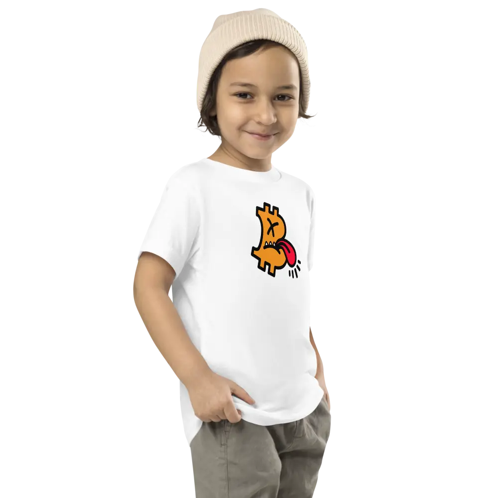 B - Cranky - Toddler T-shirt - By BitPopArt Store of Value