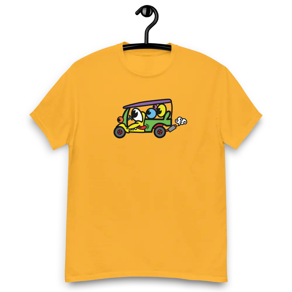 Tuk Tuk T-shirt - By BitPopArt - Classic Cotton Tee - Unisex Store of Value