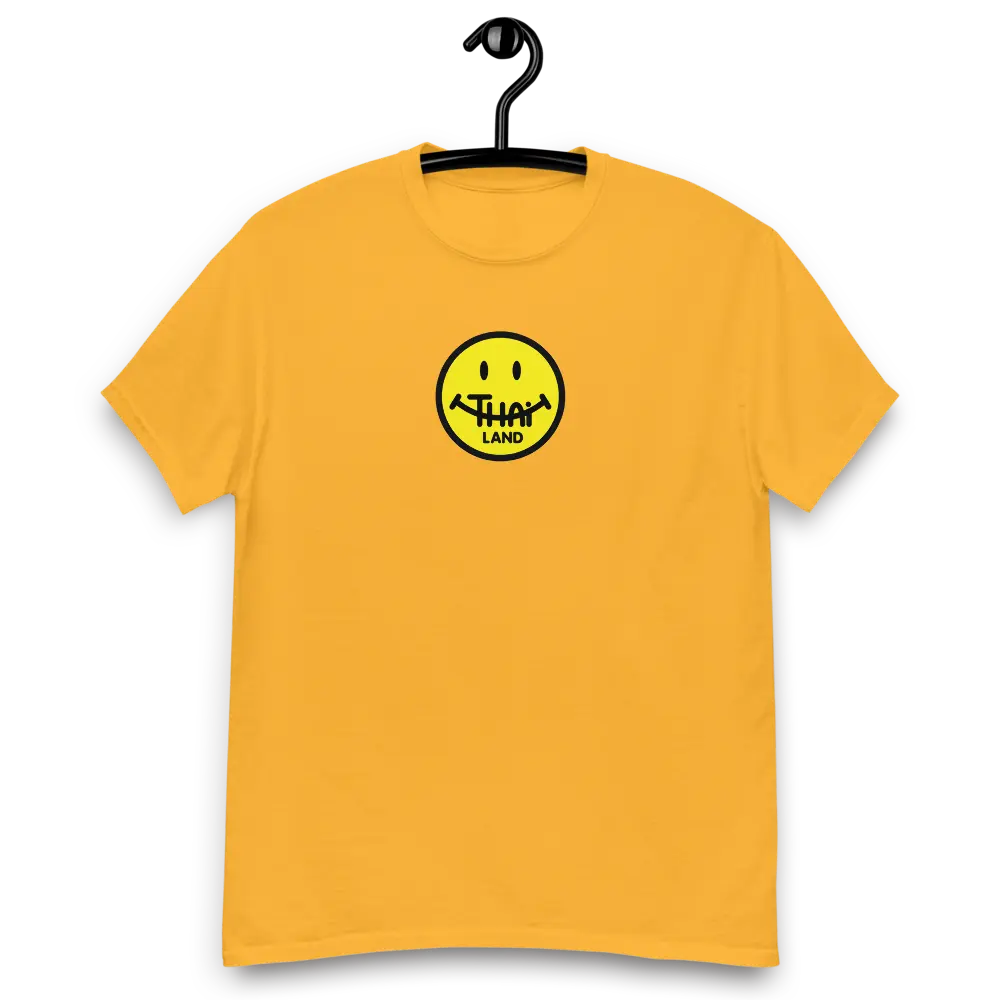 Thai Smile T-shirt - By BitPopArt - Classic Cotton Tee - Unisex Store of Value