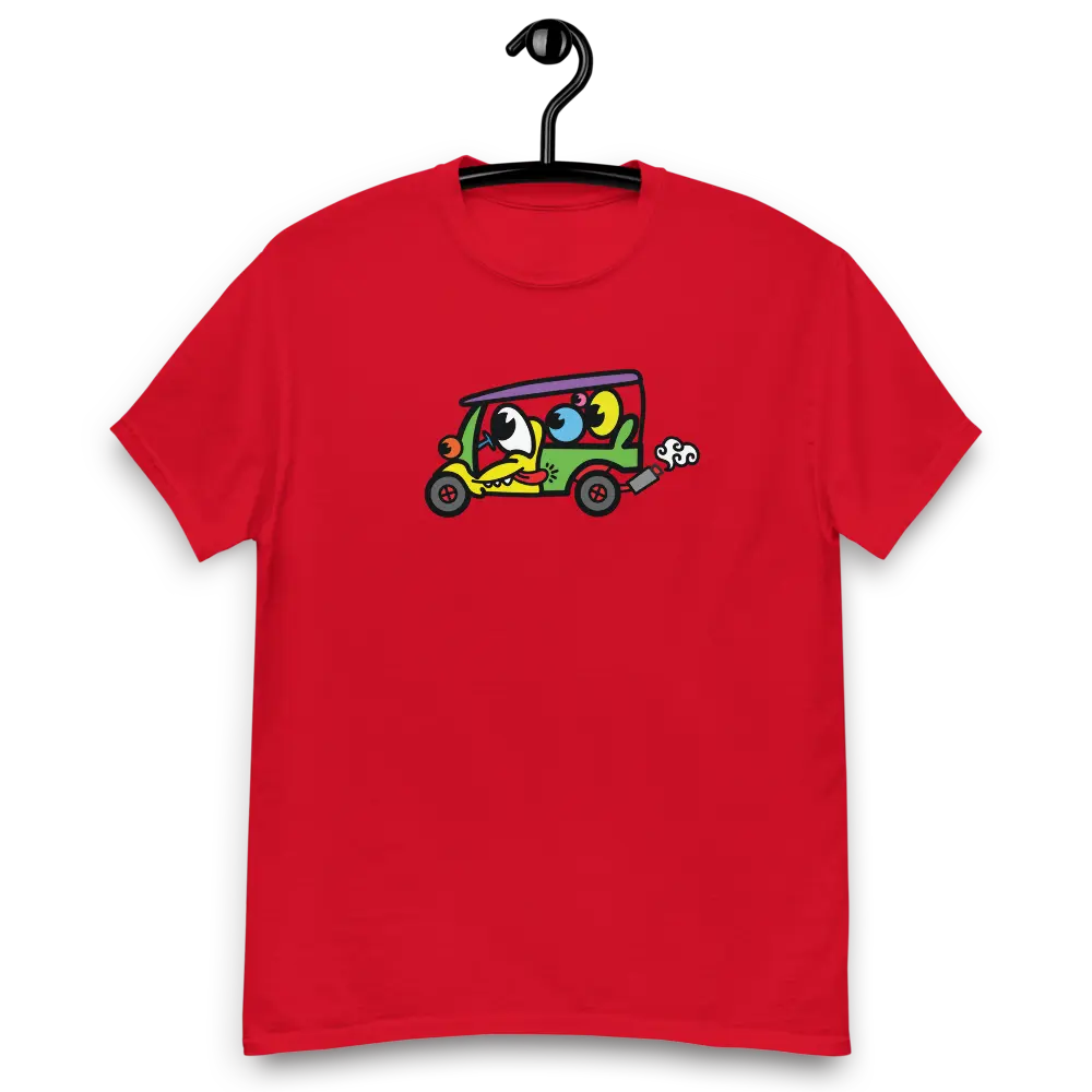 Tuk Tuk T-shirt - By BitPopArt - Classic Cotton Tee - Unisex Store of Value