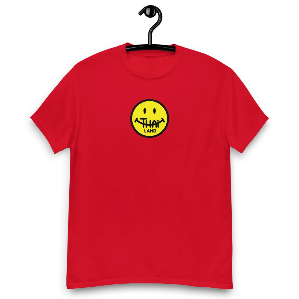 Thai Smile T-shirt - By BitPopArt - Classic Cotton Tee - Unisex Store of Value