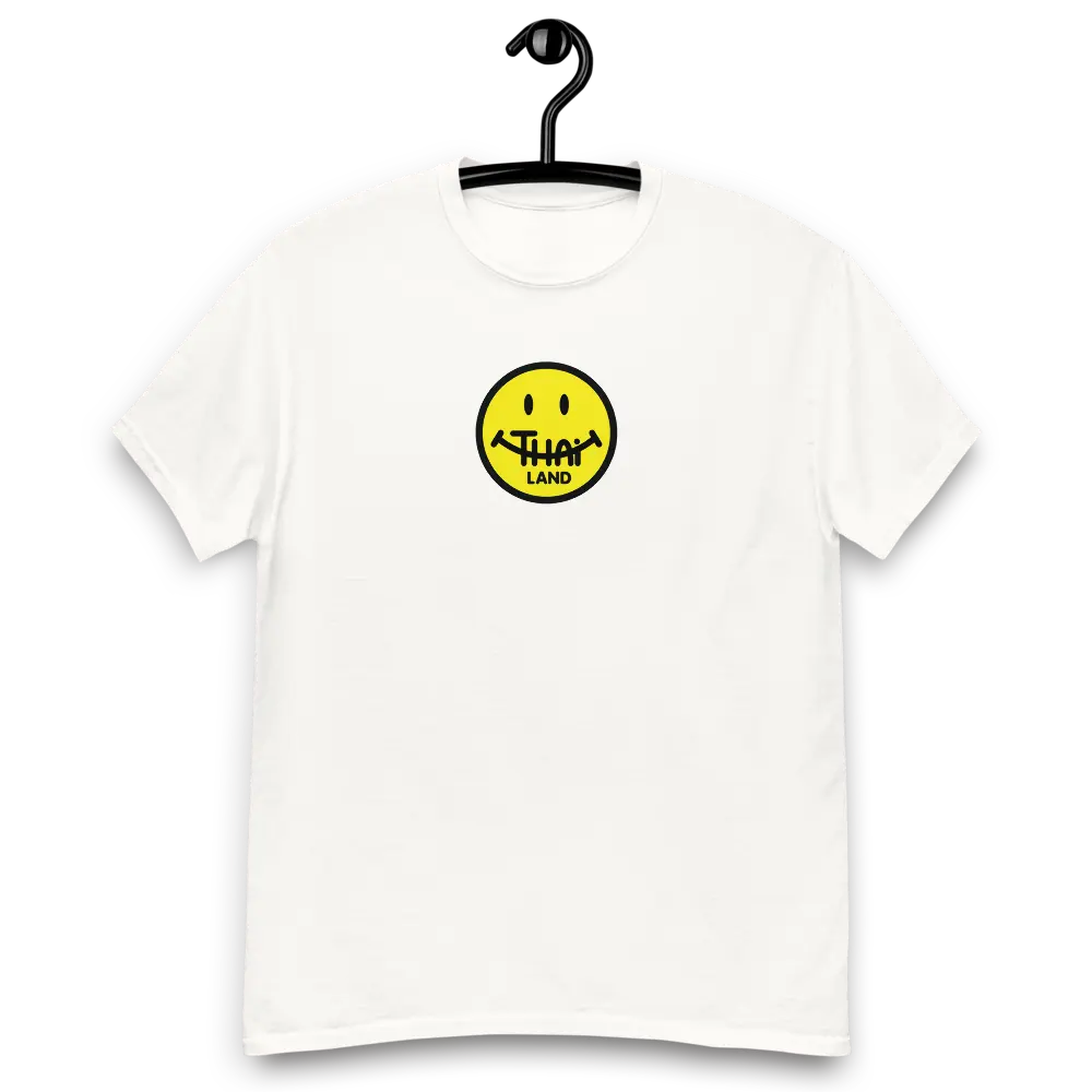 Thai Smile T-shirt - By BitPopArt - Classic Cotton Tee - Unisex Store of Value