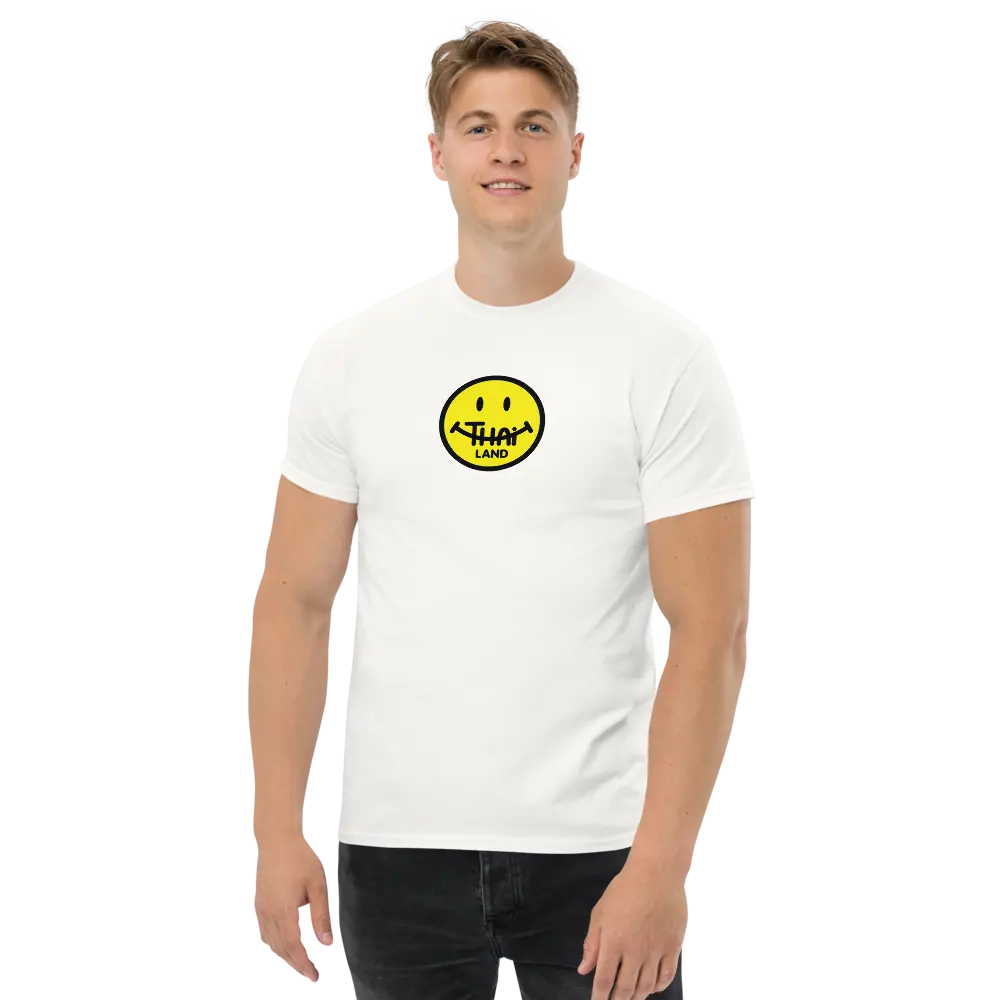 Thai Smile T-shirt - By BitPopArt - Classic Cotton Tee - Unisex Store of Value