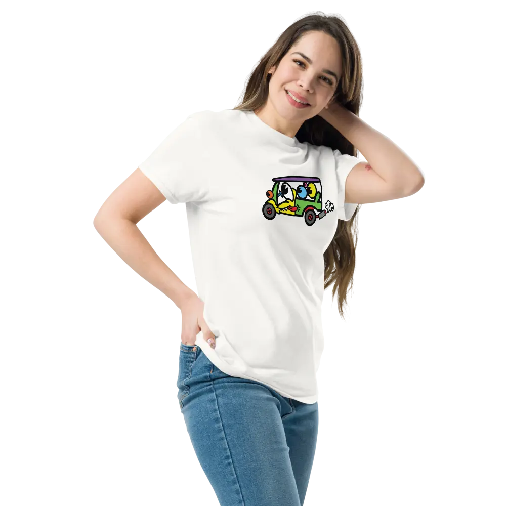 Tuk Tuk T-shirt - By BitPopArt - Classic Cotton Tee - Unisex Store of Value