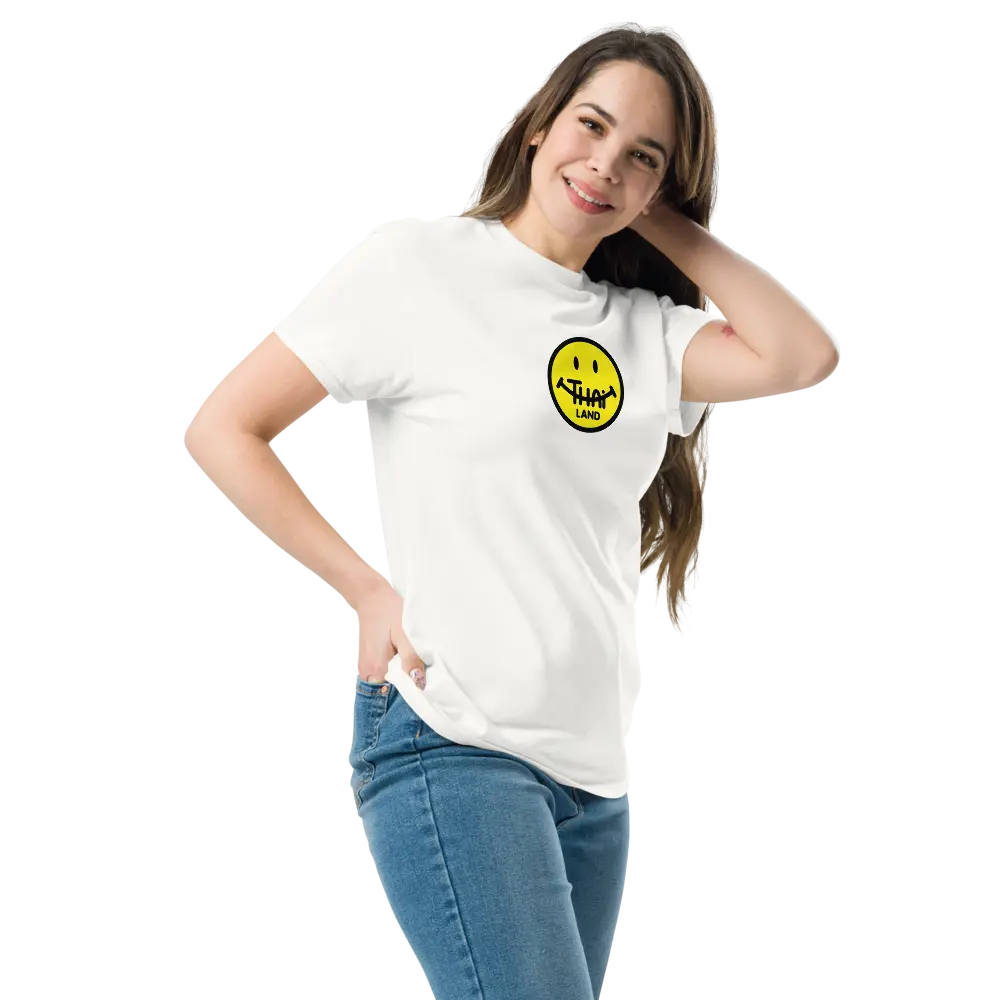 Thai Smile T-shirt - By BitPopArt - Classic Cotton Tee - Unisex Store of Value