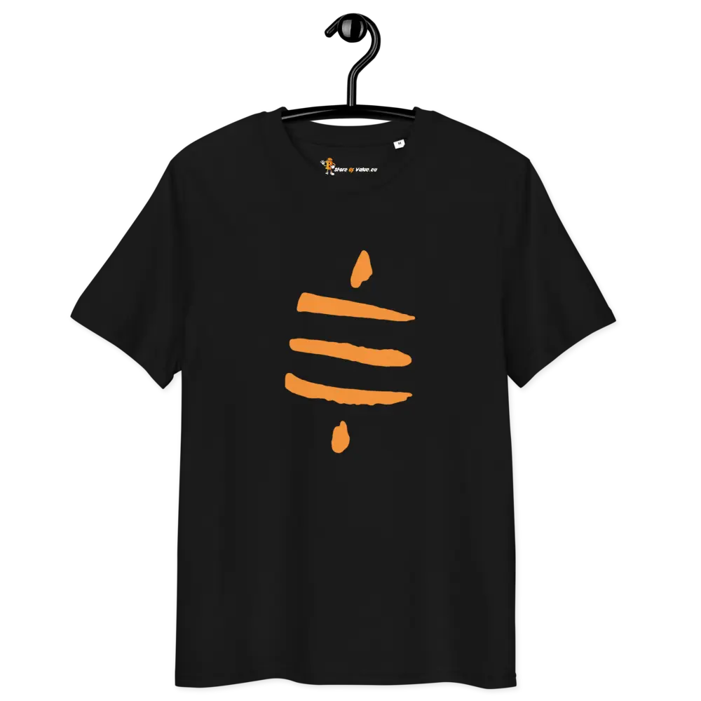 SATS Symbol - Premium Unisex Organic Cotton Bitcoin T-shirt Store of Value