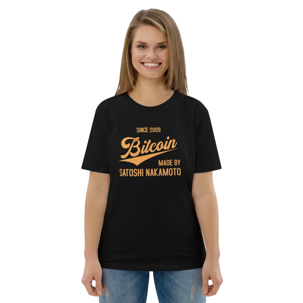 Bitcoin T-shirt - Bitcoin Since 2009 - Premium Organic Cotton - Unisex Store of Value