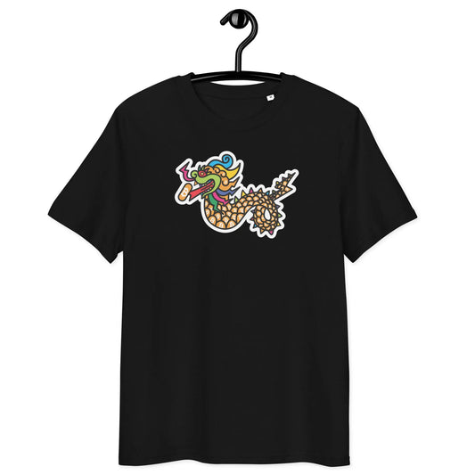 Bitcoin Dragon T-shirt - BitPopArt - Premium Organic Cotton - Unisex Store of Value